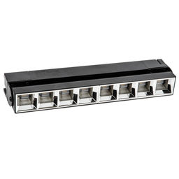 ULB-Q283 20W/4000K BLACK Светильник-прожектор светодиодный трековый. Линейный. 1600 Лм. Белый свет (4000К). Корпус черный. ТМ Volpe