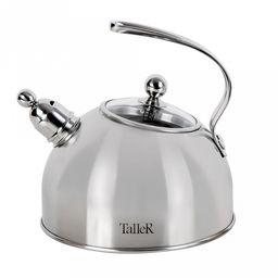 Чайник из нержавеющей стали 2,5л Iness s0,6мм, дно д17см, s4мм, со свистком, стеклянная крышка, полировка внешняя - матовая, внутренняя - зеркальная, капсулированное дно с алюминиевой вставкой, изготовлен методом завальцовки, TalleR (Китай) Подхо