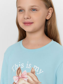 КОМПЛЕКТ ДЛЯ ДЕВОЧЕК (ДЖЕМПЕР, БРЮКИ)