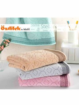 Полотенце OZDILEK STELLA (50*90) (6шт) бежевый