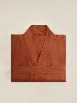 Халат женский домашний SL HOME «Softness», размер 44-52, 100% лён, 150 г/м2