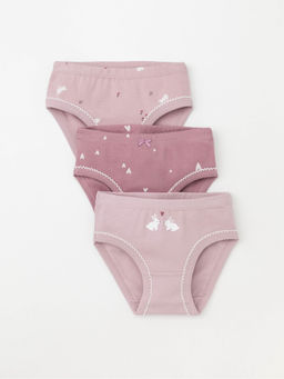 К 1978-3уп/морозная вишня,розовый лед,зайки Ал, набор трусы/ уп