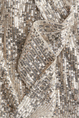 MAMA Vestido de lentejuelas con cinturon de anudar - H&m фото 5