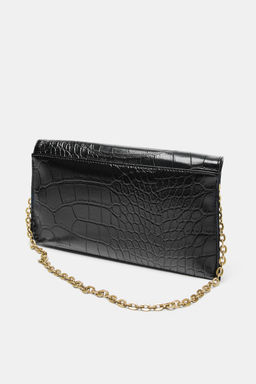 EMBOSSED FLAP BAG - Zara фото 5