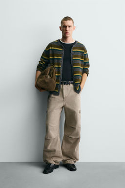 PARACHUTE CARGO TROUSERS - Zara фото 11
