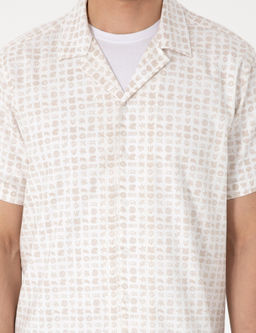 Bej Comfort Fit K_sa Kollu G_mlek