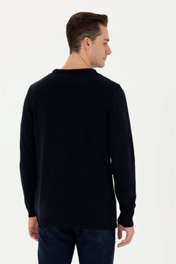 U. S. Polo Assn Мужской темно-синий свитер - U.s. polo assn фото 5