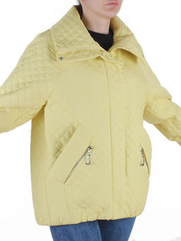 BM8819 YELLOW Куртка демисезонная женская (50 гр. синтепон)