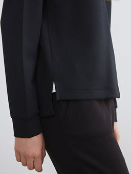 Bisiklet Yaka Kad?n Sweatshirt