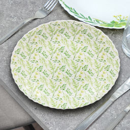 Тарелка десертная УТРО-2 19 см арт.OLHP-75/2139-2 /МФК/