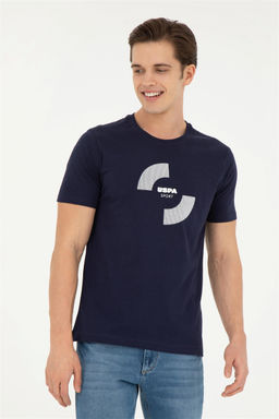 Мужская темно-синяя футболка