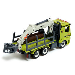 Конструктор винтовой Лесопогрузчик, свет, звук, инерция, 76 деталей - Simaland фото 4