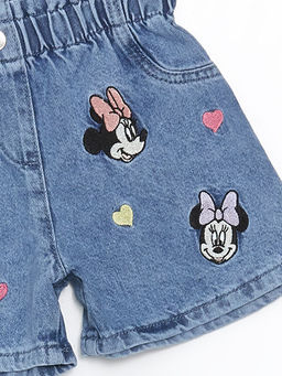 Beli Lastikli Minnie Mouse Nak??l? K?z Bebek Jean ?ort - Waikiki фото 2