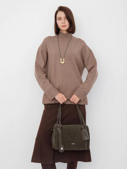 Сумка 8023-1S d.khaki Velina Fabbiano-Safenta