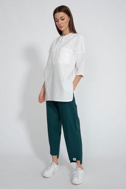 Льняная рубашка 4081 - Kivviwear фото 2