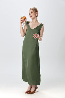 Платье NIKVA н1014-6 зелень  фото 2