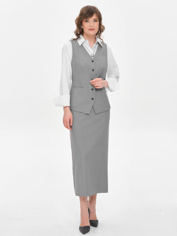 Жилет в полоску - Stilla фото 3