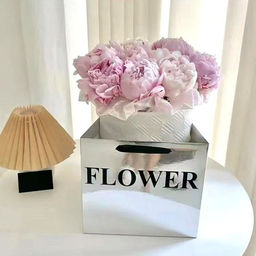 Пакет для цветов 32х32х32см / LH527-15 /уп 10/400/ - ГалеонТрейд фото 2