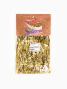 Гирлянда Бахрома, 2 метра, золотая