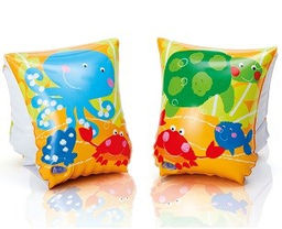 Нарукавники надув. 23*15см "Тропические друзья" (58652EU, "Intex") 3-6 лет