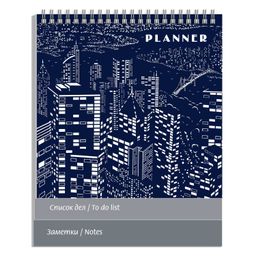 Планинг недатированный арт. 61612 НОЧНОЙ МЕГАПОЛИС