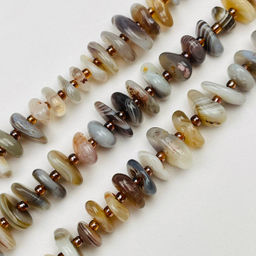 Бусины для украшений из ботсванского Агата