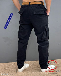 Джинсы мужские с накладными карманами - Bruno фото 2