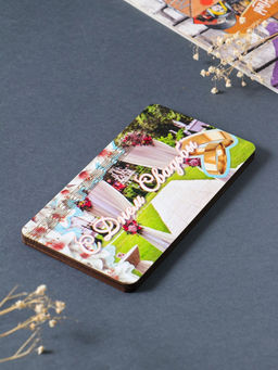 Купюрница свадебная "С днём свадьбы"  19х9,5х0,7 см, вид 5