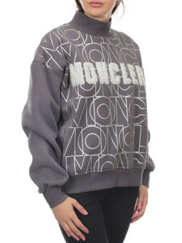 D5623 GRAY Толстовка женская (67,8% хлопок, 27% полиэстер, 5,2% спандекс)