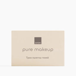 Трио палетка теней для век Pure Makeup, 5.1 г