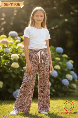 Штаны детские с принтом