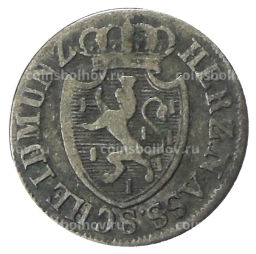 3 крейцера 1825 года Германские государства  Нассау