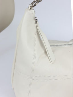 Сумка женская натуральная кожа GU 163-8559, 1отд+карм/пер, плечевой ремень, молочный SALE 264284 - Adelia фото 4