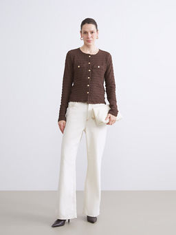 Bisiklet Yaka Dokulu Kad?n H?rka