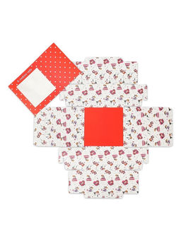 Цена за 5 шт. Коробка подарочная складная с пластиковым окном, упаковка, Люблю тебя, 14?14?8 см