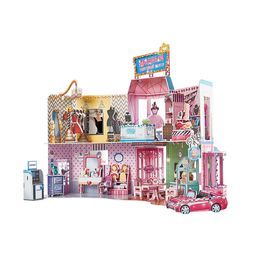 REZARK DLH-008 Серия Кукольные домики 157 элемент. Модный торговый центр