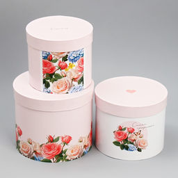 Набор коробок 3 в 1, упаковка подарочная, «Самой прекрасной», 16×16×14‒20×20×17 см