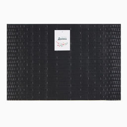 Салфетка на стол Доляна, цв.черный, 45*30см  фото 3
