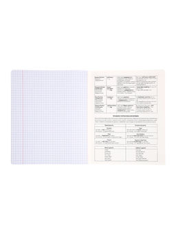 Комплект 12 предметных тетрадей «Градиент», 48 листов, справочная информация, 60 г