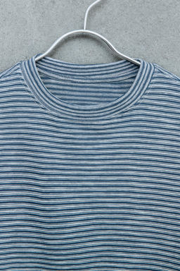 STORIESZ - CAMISETA RAYAS FLAM? LIGHT WEIGHT / Azul / Blanco - Zara фото 3