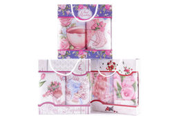 Набор вафельных полотенец в коробке ВК 799 тдл (500337/1)