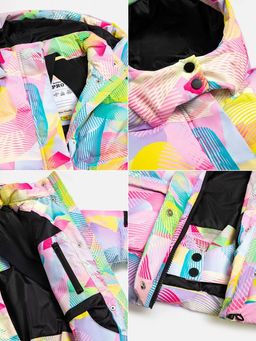 ACOOLA / Куртка детская для девочек Goele набивка  фото 6