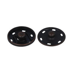 Кнопка пришивная Gamma KLM-250 металл d 25 мм 10 шт. №04 под медь