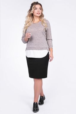 NOBBY, Юбка Ю41 (МИКС ЧЕРНЫЙ)  фото 6