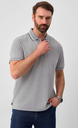 Поло муж. F511-07-815 grey - Fine joyce фото 8