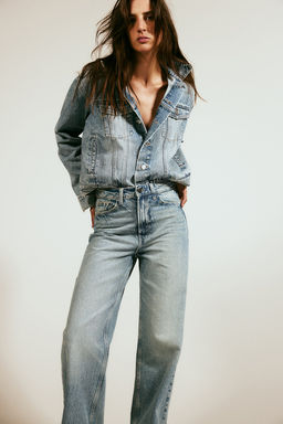 Wide Ultra High Jeans - H&m фото 3