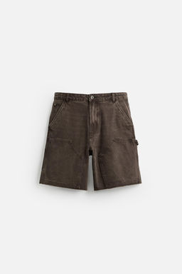CARPENTER POCKET BERMUDA SHORTS - Zara фото 6
