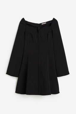 Minivestido con escote coraz?n