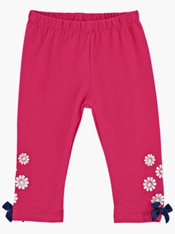 Бриджи для девочки с принтом UD 4003 малина - Mini maxi фото 3