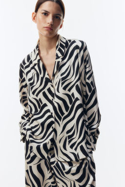 Camisa resort de sarga